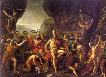Jacques Louis David Thermopylae